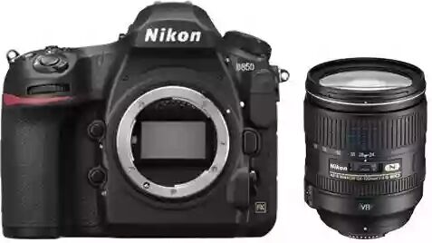 Nikon D850 DSLR Body With AF-S Nikkor 24-120mm f/4G ED VR Lens Kit- Cameras~~Digital Cameras~~Digital SLRs