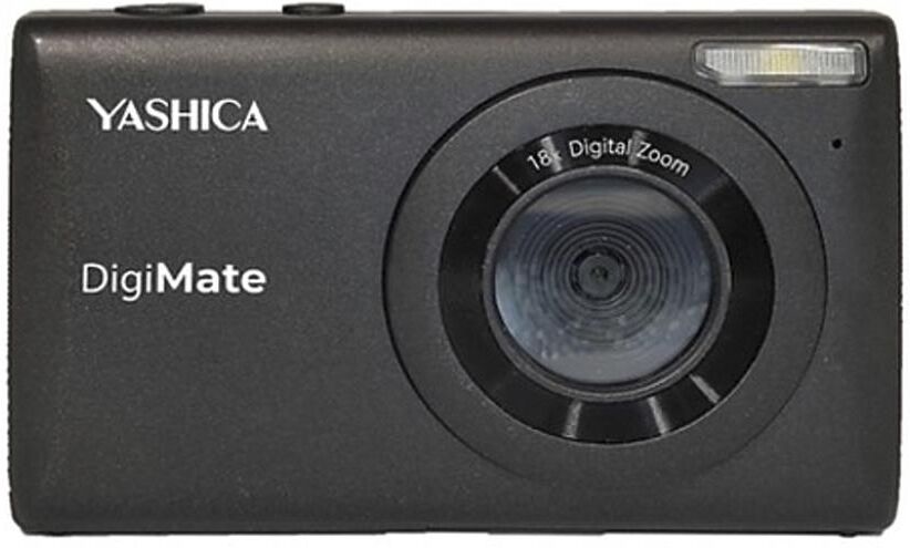 YASHICA DigiMate 100 Digital Compact Camera Black- Cameras~~Digital Cameras~~Digital Point & Shoot Cameras