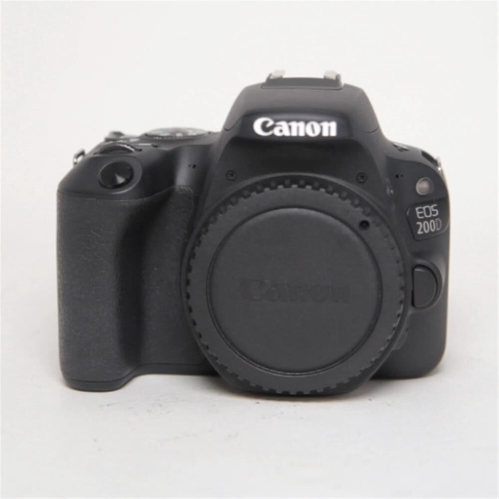 Used Canon EOS 200D DSLR Camera Body in Black- Cameras~~Digital Cameras~~Digital SLRs