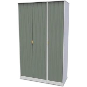 Welcome Las Vegas 3 Door Tall Triple Wardrobe Assembled Welcome Las Vegas 3 Door Tall Triple Wardrobe Assembled