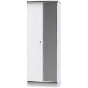 Welcome Lumiere 2 Door Tall Mirrored Double Wardrobe Assembled Welcome Lumiere 2 Door Tall Mirrored Double Wardrobe Assembled