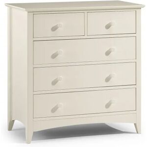Julian Bowen Cameo 32 Ivory Wooden Chest of Drawers Julian Bowen Cameo 32 Ivory Wooden Chest of Drawers