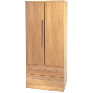 Welcome Sherwood 2 Door 2 Drawer Tall Double Wardrobe Assembled Welcome Sherwood 2 Door 2 Drawer Tall Double Wardrobe Assembled