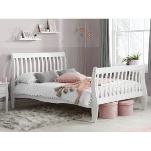 Birlea Furniture & Beds Birlea Belford White Wooden Bed Frame - 4ft Small Double