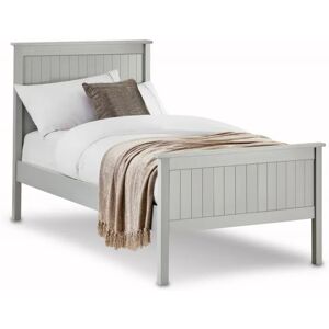 Julian Bowen Maine Dove Grey Wooden Bed Frame - 4ft6 Double