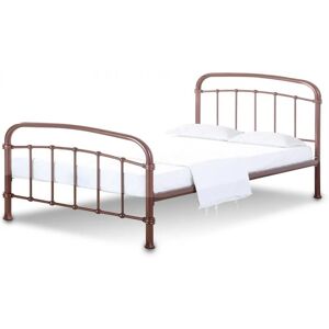 LPD Halston Copper Metal Bed Frame - 5ft King Size
