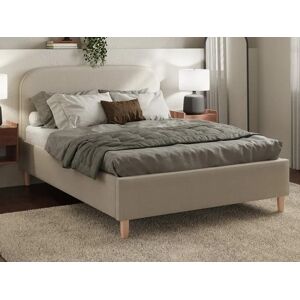GFW Florence Stone Boucle Fabric Ottoman Bed Frame - 4ft6 Double GFW Florence Stone Boucle Fabric Ottoman Bed Frame - 4ft6 Double