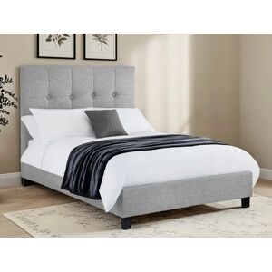 Julian Bowen Sorrento Light Grey Fabric Bed Frame - 6ft Super King Size Julian Bowen Sorrento Light Grey Fabric Bed Frame - 6ft Super King Size