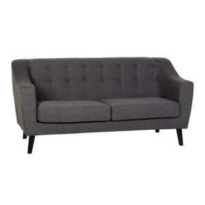 Seconique Ashley Grey Fabric 3 Seater Sofa