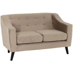 Seconique Ashley Oyster Velvet 2 Seater Sofa