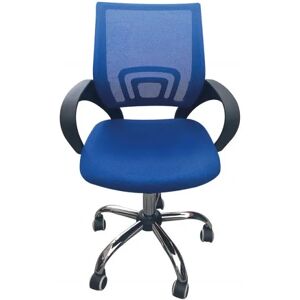 LPD Tate Blue Mesh Back Office Chair LPD Tate Blue Mesh Back Office Chair