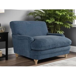 LPD Plumpton Denim Blue Fabric Chair LPD Plumpton Denim Blue Fabric Chair