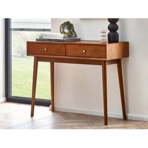 Julian Bowen Lowry Cherry Ash 2 Drawer Desk Julian Bowen Lowry Cherry Ash 2 Drawer Desk