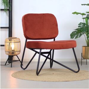 Furnwise Velvet armchair Julia Copper