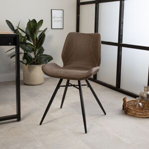 Furnwise Industrial Dining Chair Barron Taupe