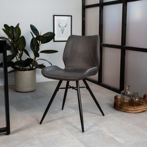 Furnwise Industrial Dining Chair Barron Anthracite