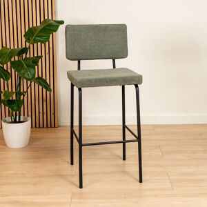 Furnwise Scandinavian Bar Stool Espen Green