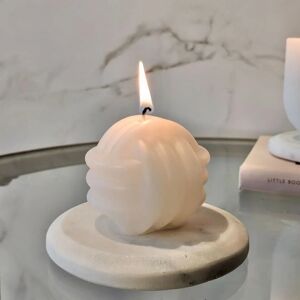 Brianna Mini Cream Rope Candle