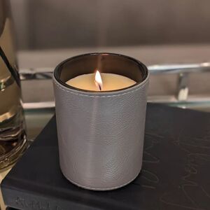 Magnolia Orchid Scented Grey Candle