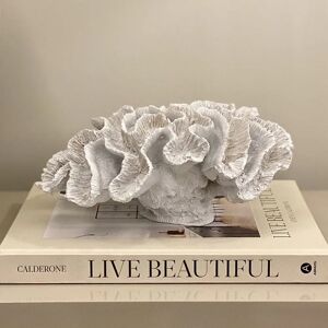 Wave Resin Faux Coral Sea Sculpture