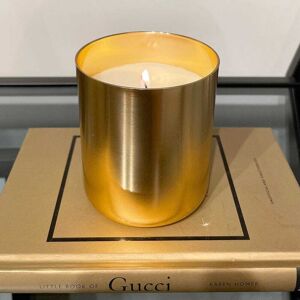 Epiphany White Sandalwood Scented Gold Candle