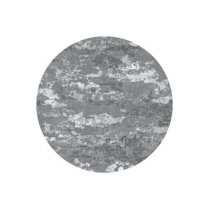 Eavan Dark Grey & Silver Textured Patterned Wallpaper Sample