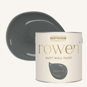 Licorice Swirl Dark Grey Walls & Ceilings Washable Flat Matt Paint - 2.5L