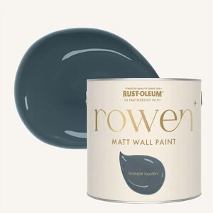 Midnight Sapphire Deep Blue Walls & Ceilings Washable Flat Matt Paint - 2.5L