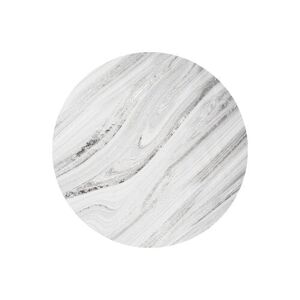 Sian Silver & White Marble Effect Wallpaper Sample