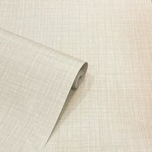 Mera Oatmeal Textured Weave Wallpaper