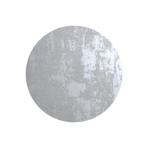 Rifah Grey & Silver Textured Patterned Wallpaper Sample
