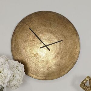 Londyn Round Antique Bronze Wall Clock