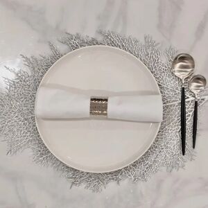 Kennedy Silver Leaf Placemat