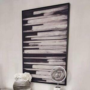 Coco XL Black Canvas Wall Art