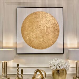 Astratto Gold Textured Canvas Wall Art