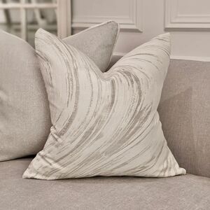 Agata Ivory Marble Effect Cushion - 50x50cm