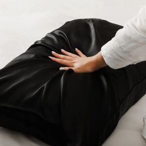 Cocoon 100% Silk Black Pillowcase