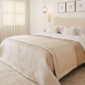 Kiri Oyster Luxury Bed Runner