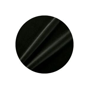Noir Black Velvet Fabric Sample