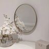 Xavier Gold Oval Wall Mirror