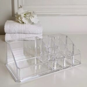 Verina 9 Part Clear Cosmetics Organiser