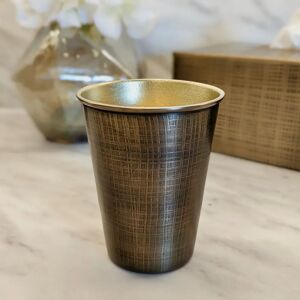 Ex-Display - Vega Brass Etched Tumbler