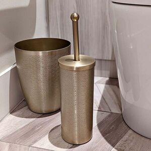 Zena Champagne Etched Toilet Brush