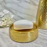 Ex-Display - Sierra Hammered Gold Finish Soap Dish