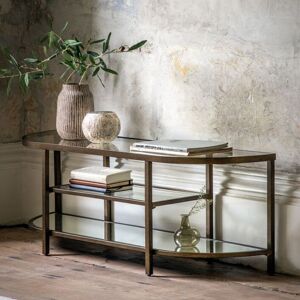 Hamilton Bronze Metal TV Unit