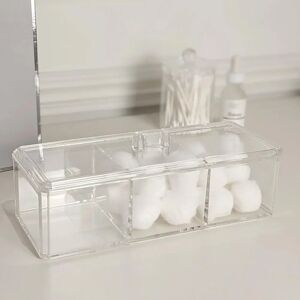 Katrina 3 Part Acrylic Storage Box