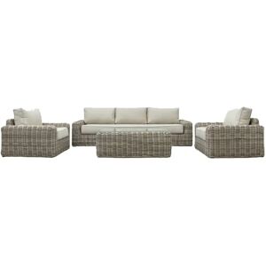 Wisteria Outdoor Chunky Rattan Sofa Set