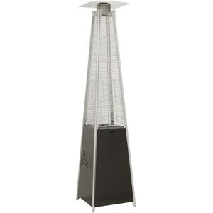 Outdoor Black & Stainless Steel Patio Heater