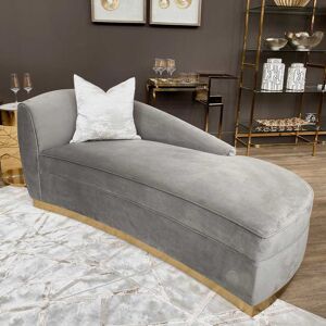 Ex-Display - Azalea Warm Grey Left Arm Chaise Longue