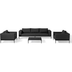 Cove Outdoor Charcoal 2 Seater Sofa Set